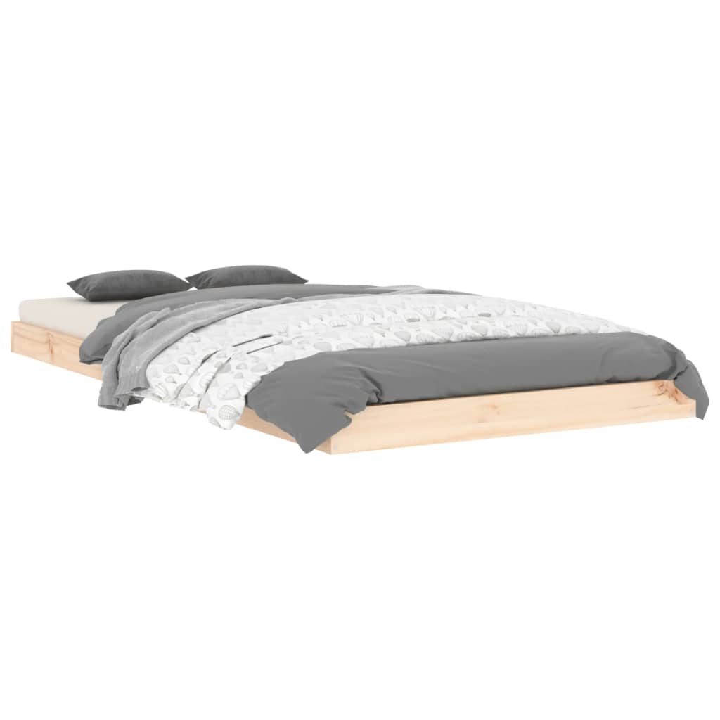 8720845640040_g_en_hd_1 vidaXL Bed Frame without Mattress 90x190 cm Solid Wood Pine - Image 3