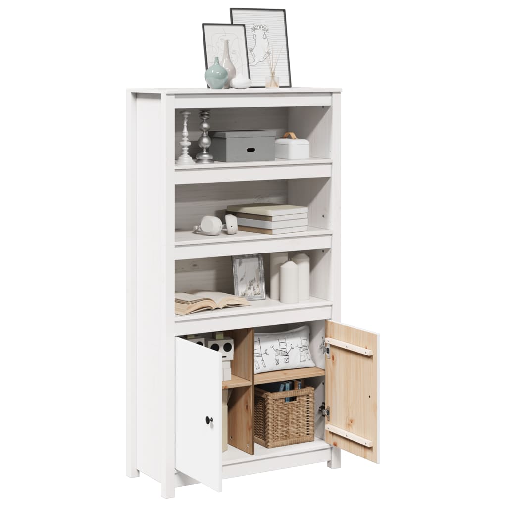 8720845640453_g_en_hd_2 vidaXL Highboard White 80x35x154 cm Solid Wood Pine - Image 5