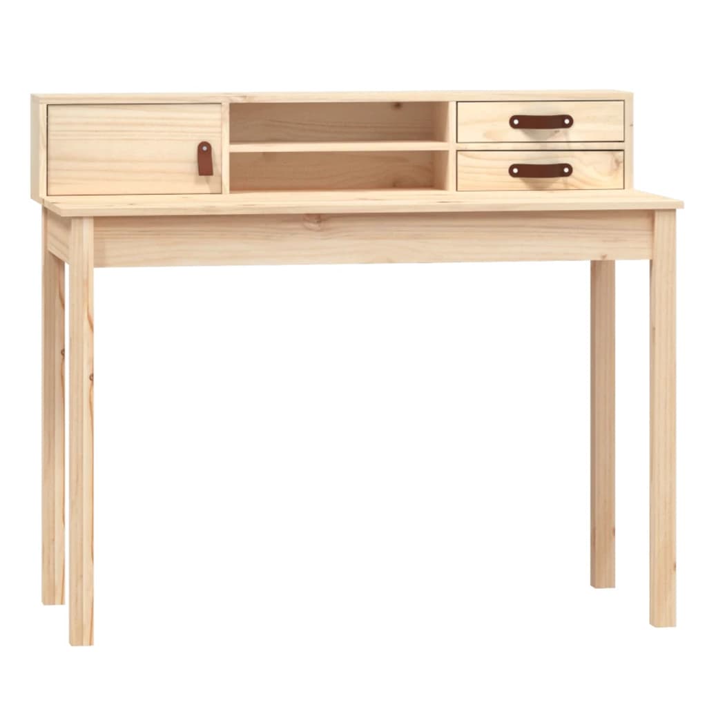 8720845640545_a_en_hd_1 vidaXL Desk 110x50x93 cm Solid Wood Pine - Image 2