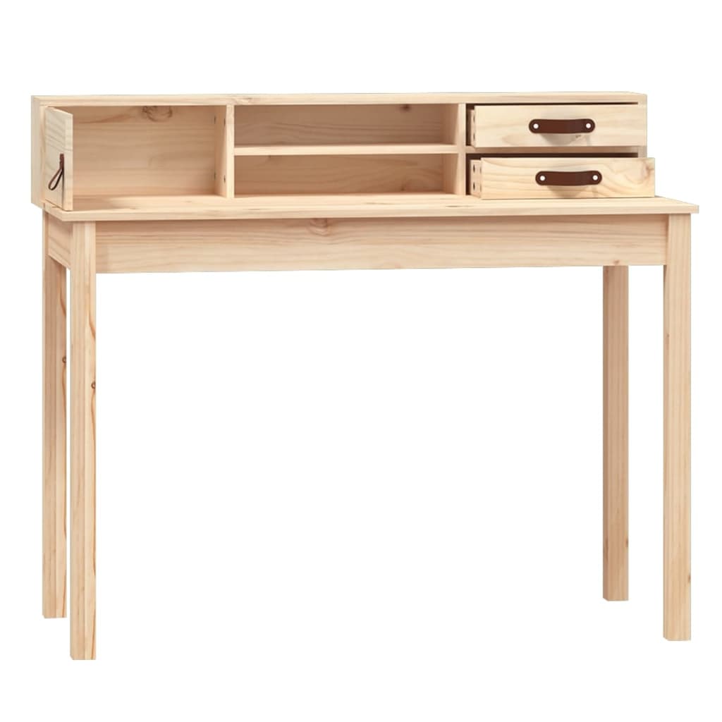 8720845640545_g_en_hd_4 vidaXL Desk 110x50x93 cm Solid Wood Pine - Image 7