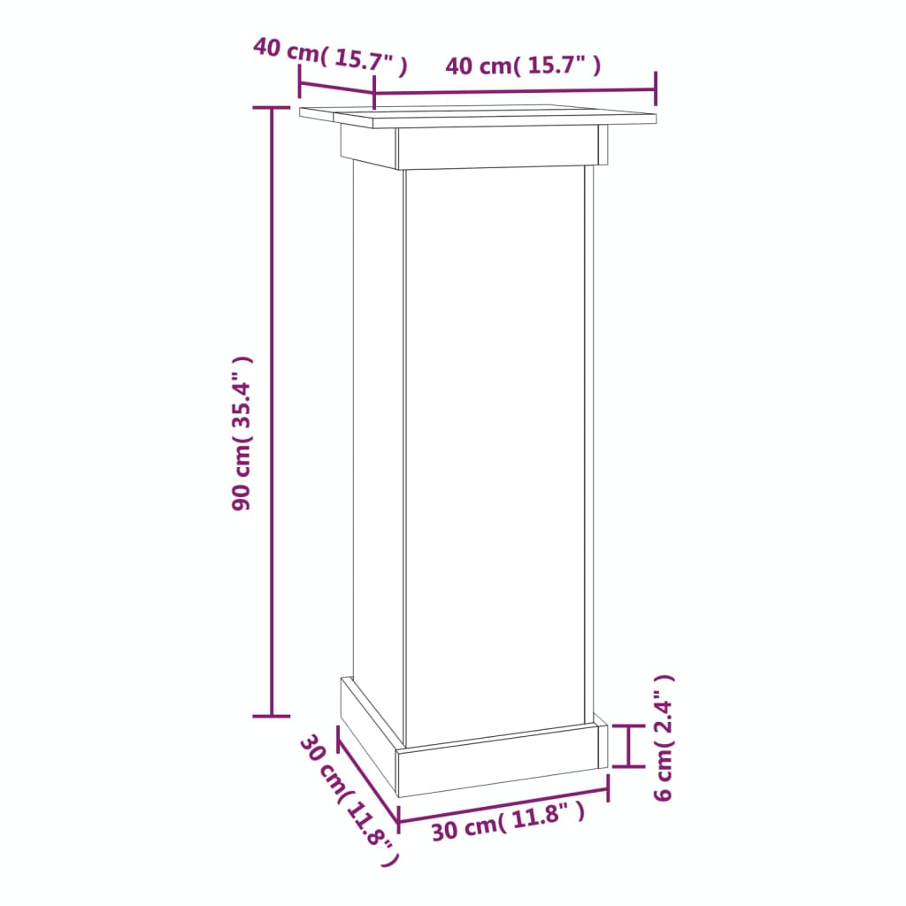 8720845641597_g_en_hd_6 vidaXL Flower Stand 40x40x90 cm Solid Wood Pine - Image 8