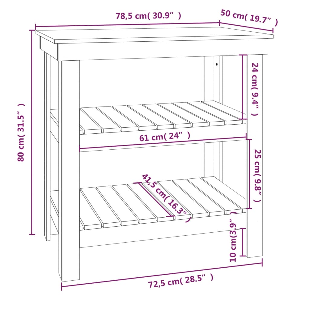 8720845641658_g_en_hd_6 vidaXL Work Bench White 78.5x50x80 cm Solid Wood Pine - Image 9