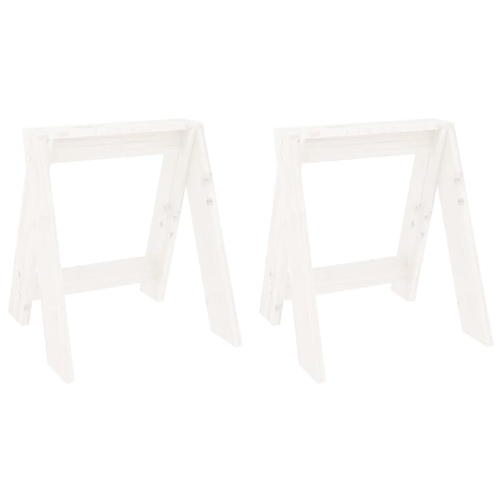 8720845641856_a_en_hd_1 vidaXL Stools 2 pcs White 40x40x45 cm Solid Wood Pine - Image 2