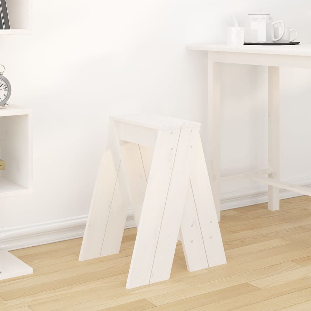 8720845641900_g_en_hd_1 vidaXL Stools 2 pcs White 40x40x60 cm Solid Wood Pine - Image 3