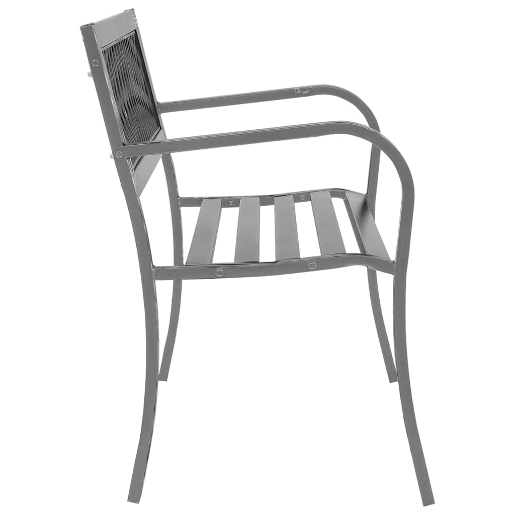 8720845642495_g_en_hd_2 vidaXL Garden Bench Black 120 cm Steel - Image 3