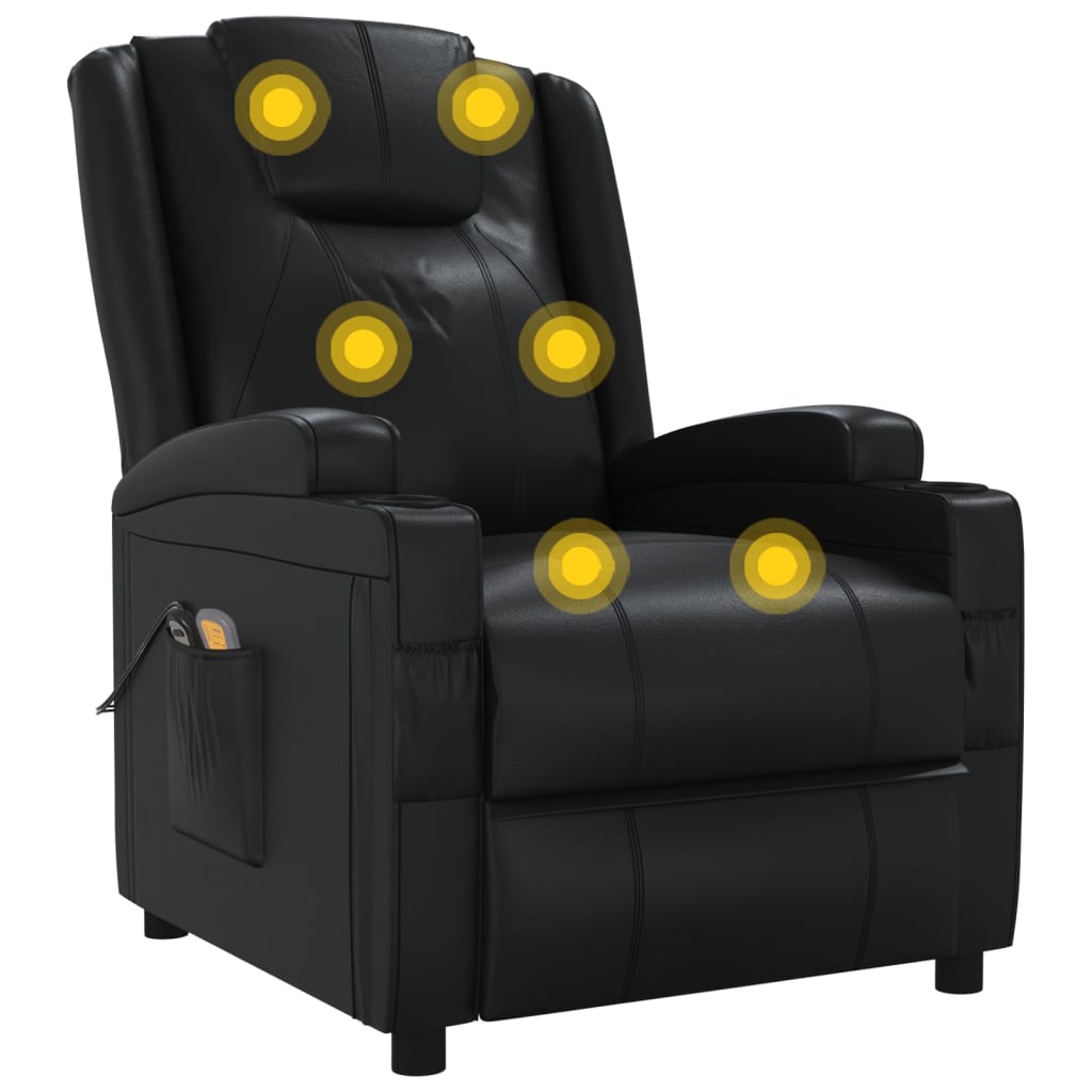8720845643492_g_en_hd_5 vidaXL Stand up Massage Chair Black Faux Leather - Image 7