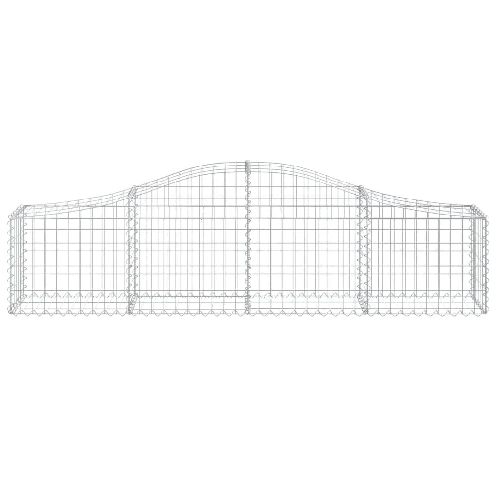 8720845650452_g_en_hd_1 vidaXL Arched Gabion Basket 200x30x40/60 cm Galvanised Iron - Image 3