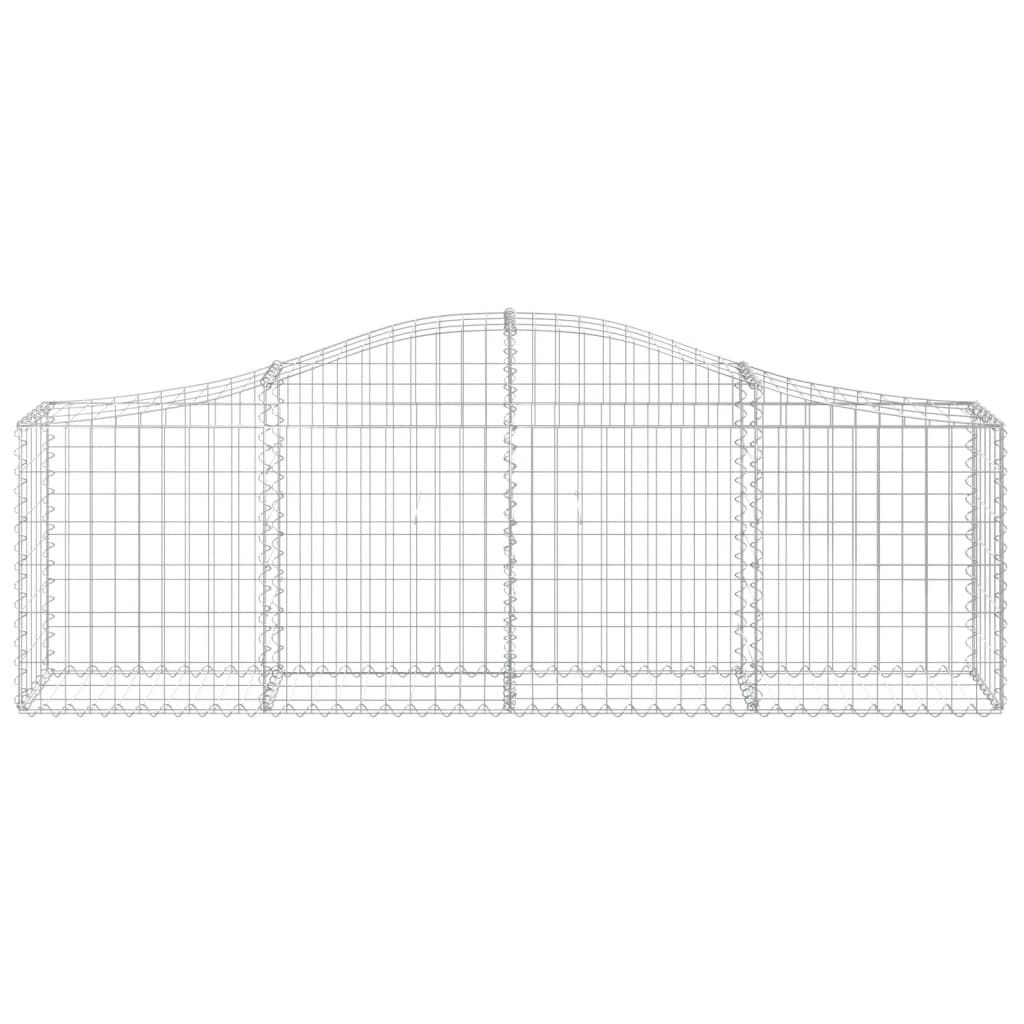 8720845650469_g_en_hd_1 vidaXL Arched Gabion Basket 200x30x60/80 cm Galvanised Iron - Image 3