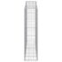 vidaXL Arched Gabion Basket 200x30x120/140 cm Galvanised Iron - Image 4