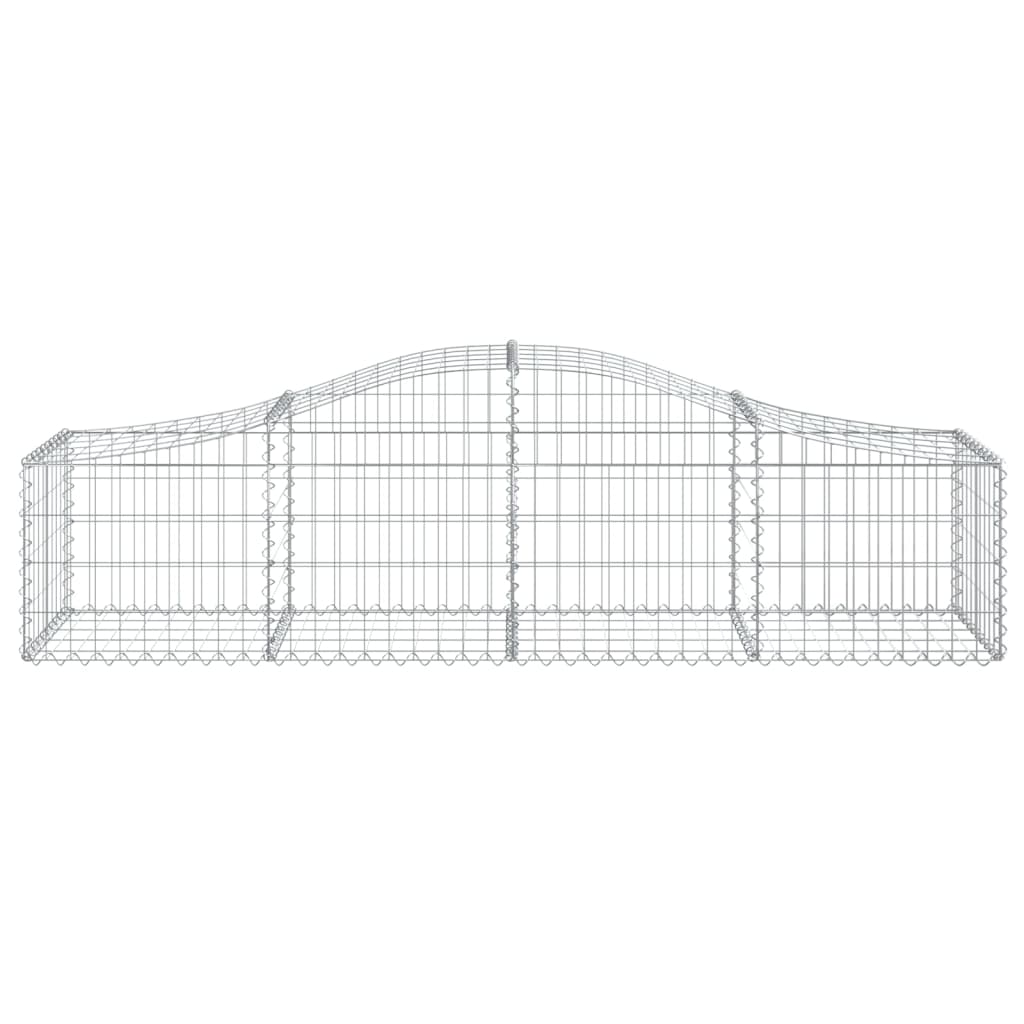 8720845650551_g_en_hd_1 vidaXL Arched Gabion Basket 200x50x40/60 cm Galvanised Iron - Image 3