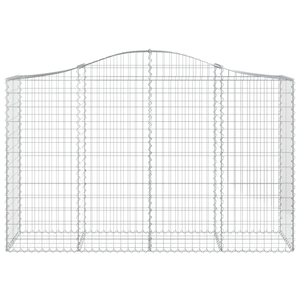 8720845650599_g_en_hd_1 vidaXL Arched Gabion Basket 200x50x120/140 cm Galvanised Iron - Image 3