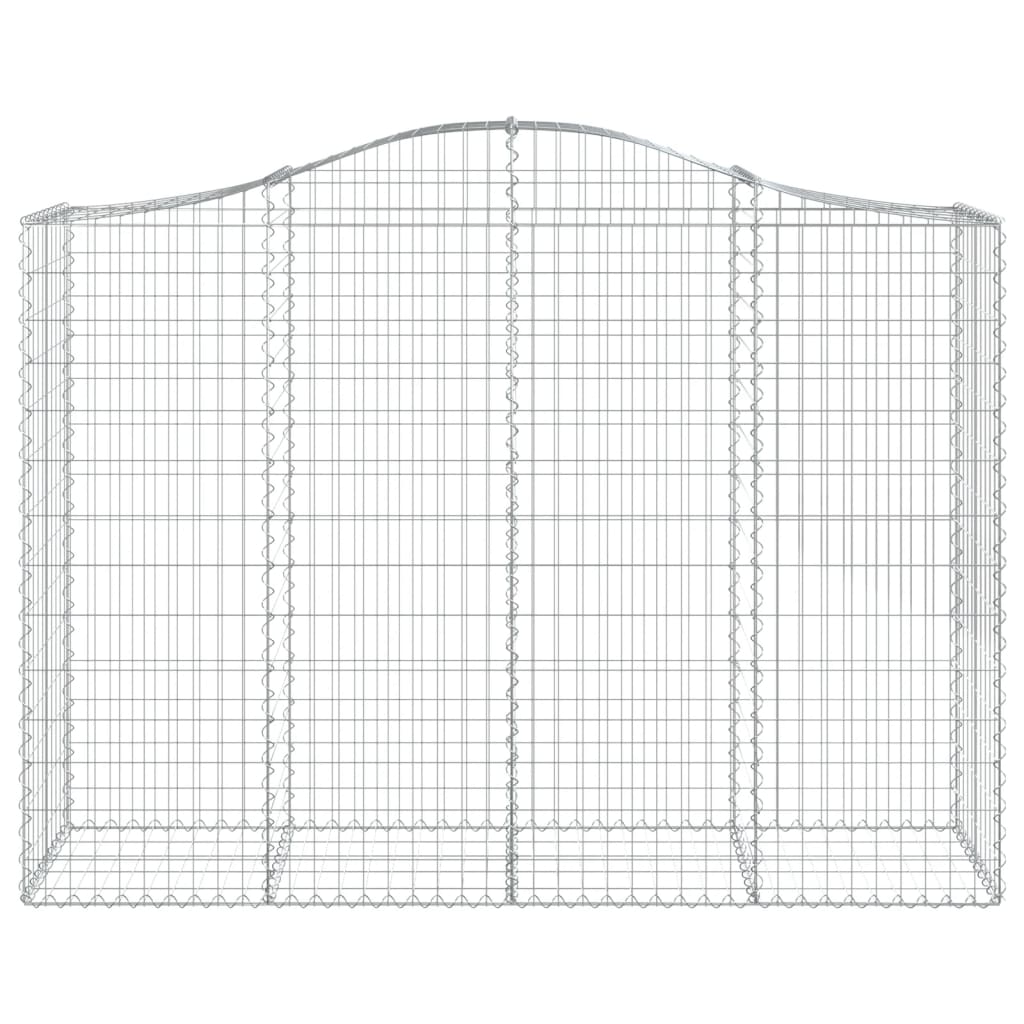 8720845650605_g_en_hd_1 vidaXL Arched Gabion Basket 200x50x140/160 cm Galvanised Iron - Image 3