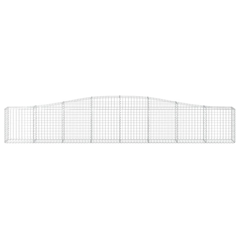 8720845650667_g_en_hd_1 vidaXL Arched Gabion Basket 400x30x60/80 cm Galvanised Iron - Image 3