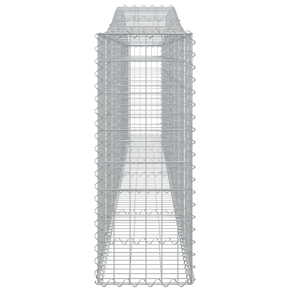 8720845650674_g_en_hd_2 vidaXL Arched Gabion Basket 400x30x80/100 cm Galvanised Iron - Image 4