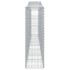 vidaXL Arched Gabion Basket 400x30x100/120 cm Galvanised Iron - Image 4