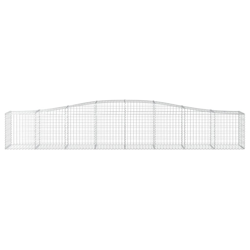 8720845650766_g_en_hd_1 vidaXL Arched Gabion Basket 400x50x60/80 cm Galvanised Iron - Image 3