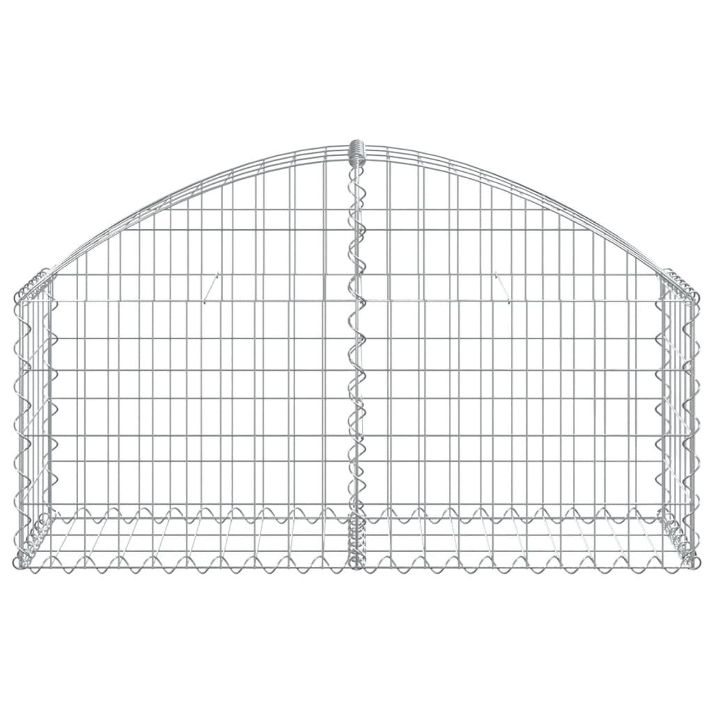 8720845650858_g_en_hd_1 vidaXL Arched Gabion Basket 100x30x40/60 cm Galvanised Iron - Image 3
