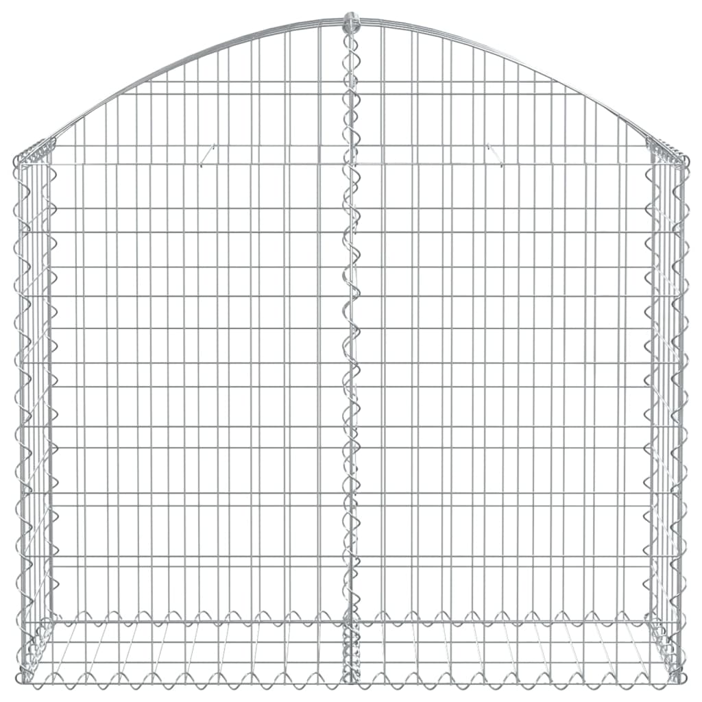 8720845650872_g_en_hd_1 vidaXL Arched Gabion Basket 100x30x80/100 cm Galvanised Iron - Image 3