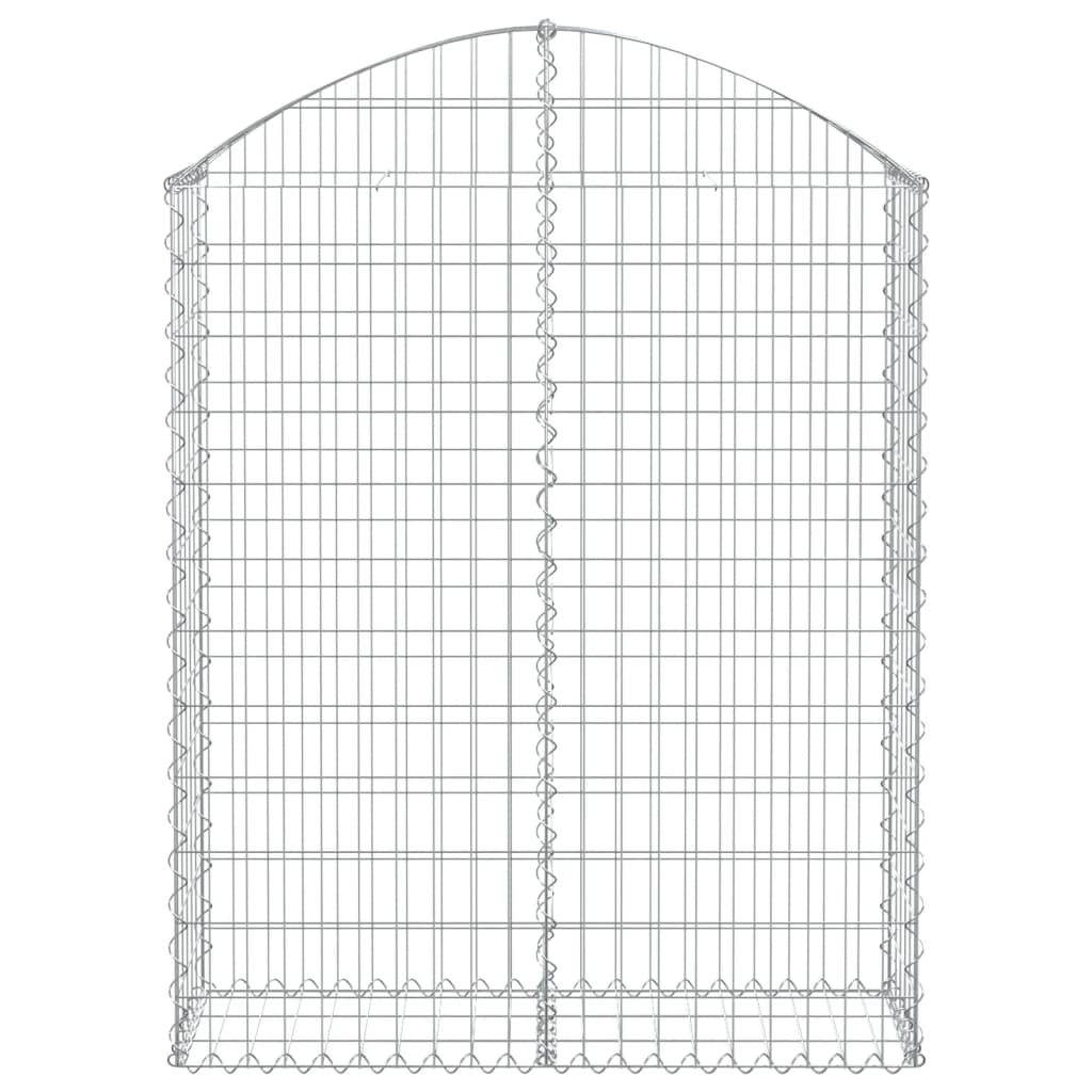 8720845650896_g_en_hd_1 vidaXL Arched Gabion Basket 100x30x120/140 cm Galvanised Iron - Image 3