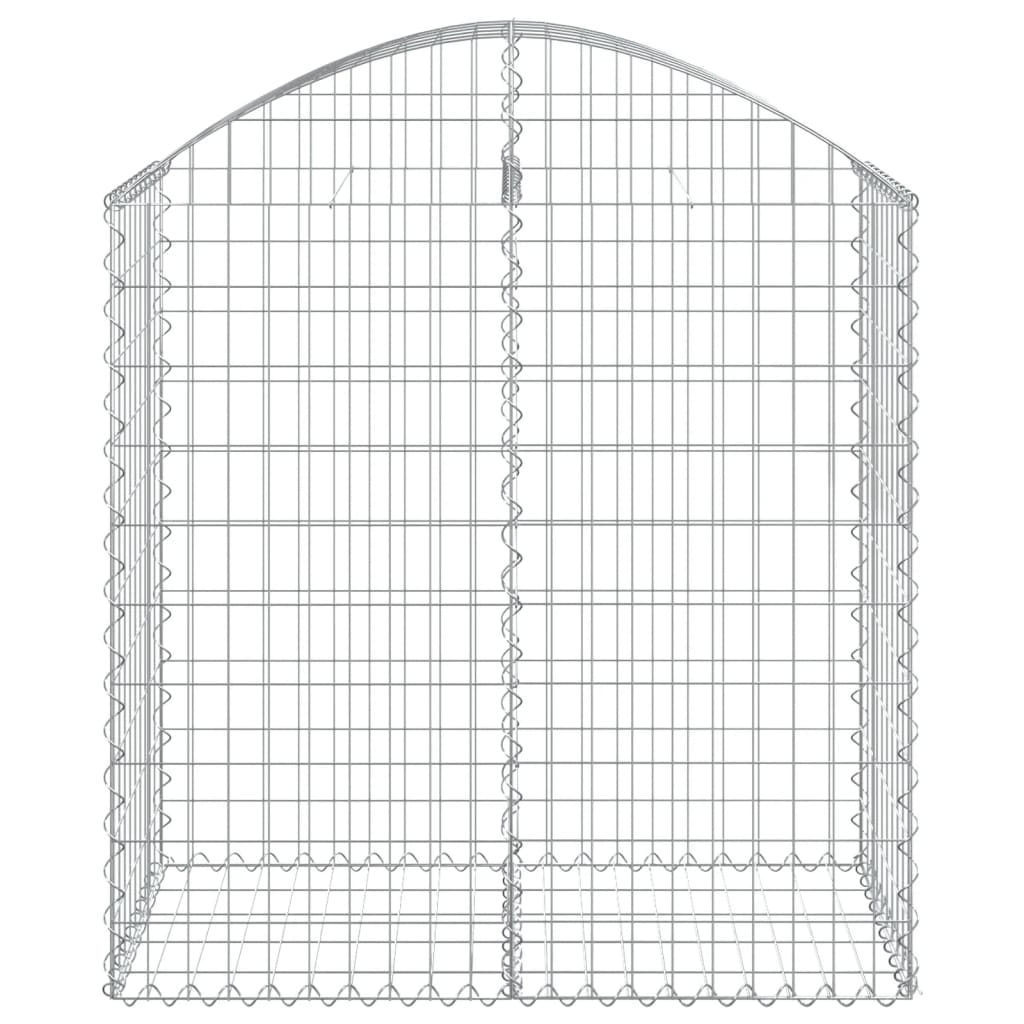 8720845650988_g_en_hd_1 vidaXL Arched Gabion Basket 100x50x100/120 cm Galvanised Iron - Image 3