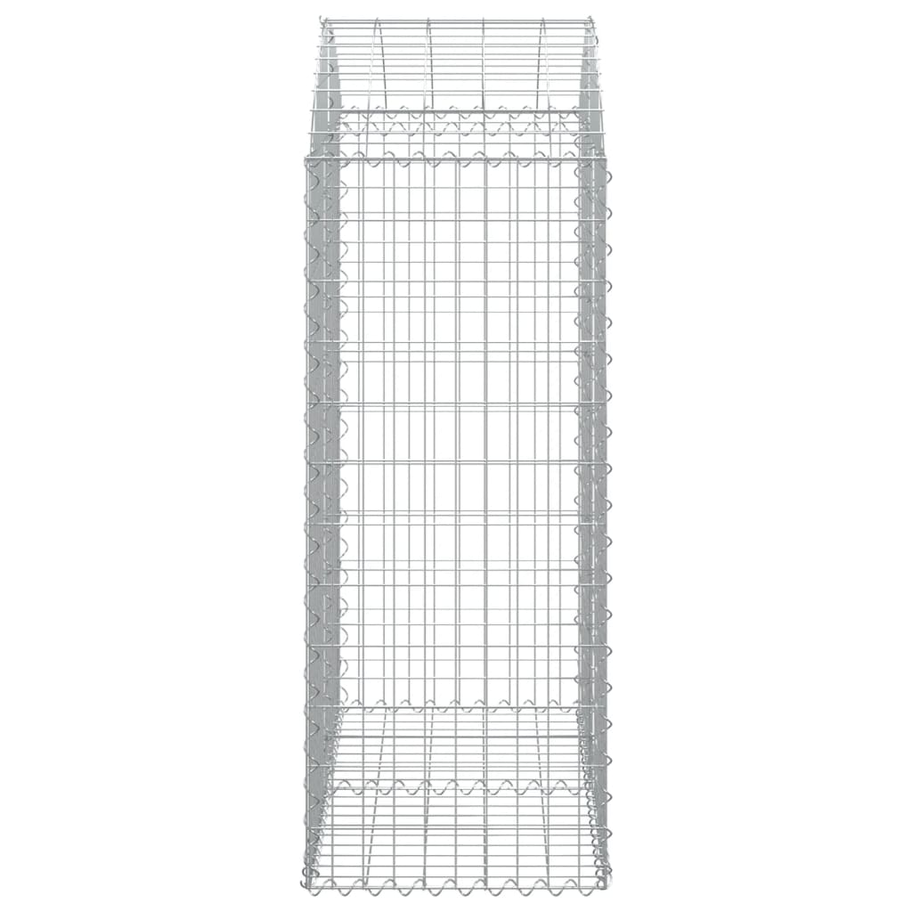 8720845650995_g_en_hd_2 vidaXL Arched Gabion Basket 100x50x120/140 cm Galvanised Iron - Image 4