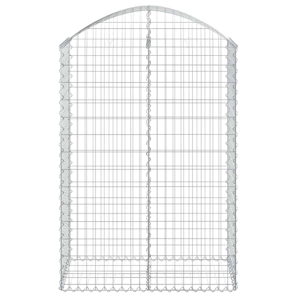 8720845651008_g_en_hd_1 vidaXL Arched Gabion Basket 100x50x140/160 cm Galvanised Iron - Image 3