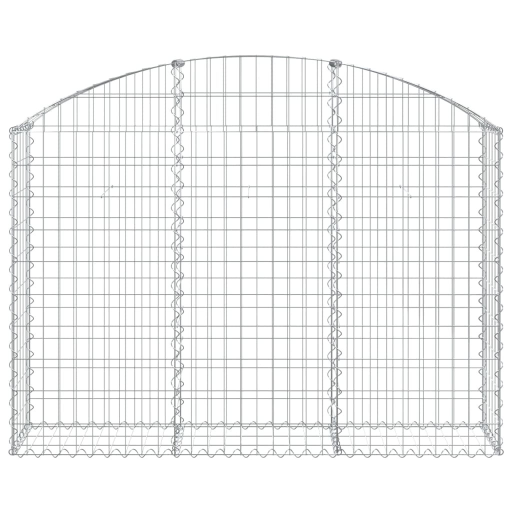 8720845651084_g_en_hd_1 vidaXL Arched Gabion Basket 150x30x100/120 cm Galvanised Iron - Image 3