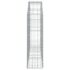 vidaXL Arched Gabion Basket 150x30x100/120 cm Galvanised Iron - Image 4