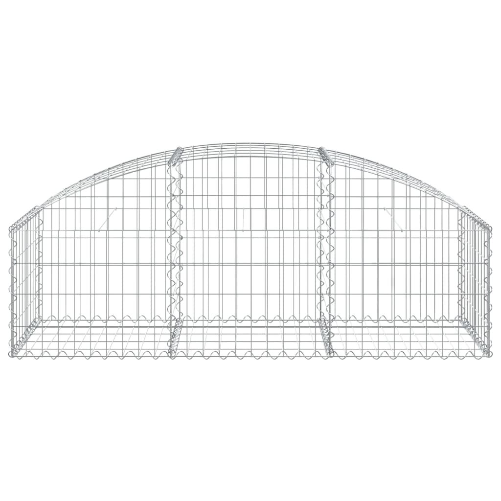 8720845651152_g_en_hd_1 vidaXL Arched Gabion Basket 150x50x40/60 cm Galvanised Iron - Image 3