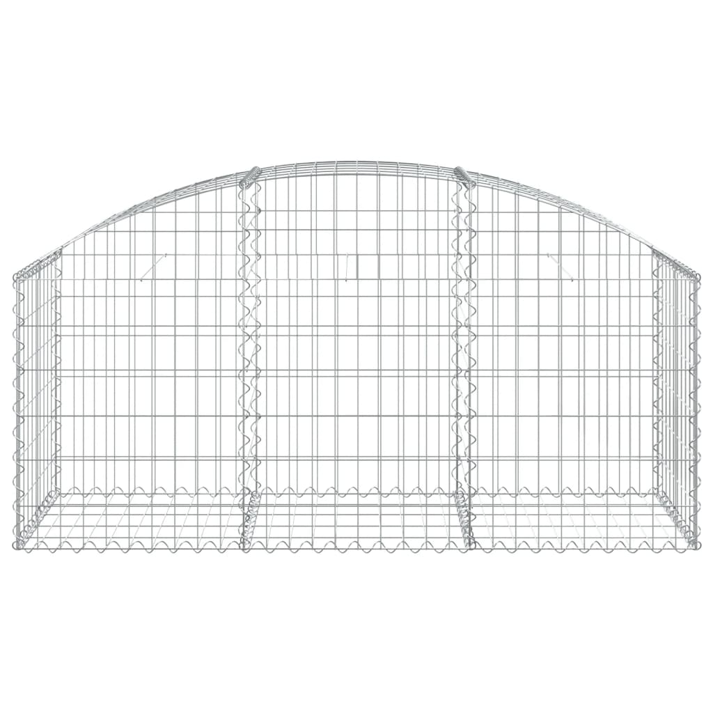 8720845651169_g_en_hd_1 vidaXL Arched Gabion Basket 150x50x60/80 cm Galvanised Iron - Image 3