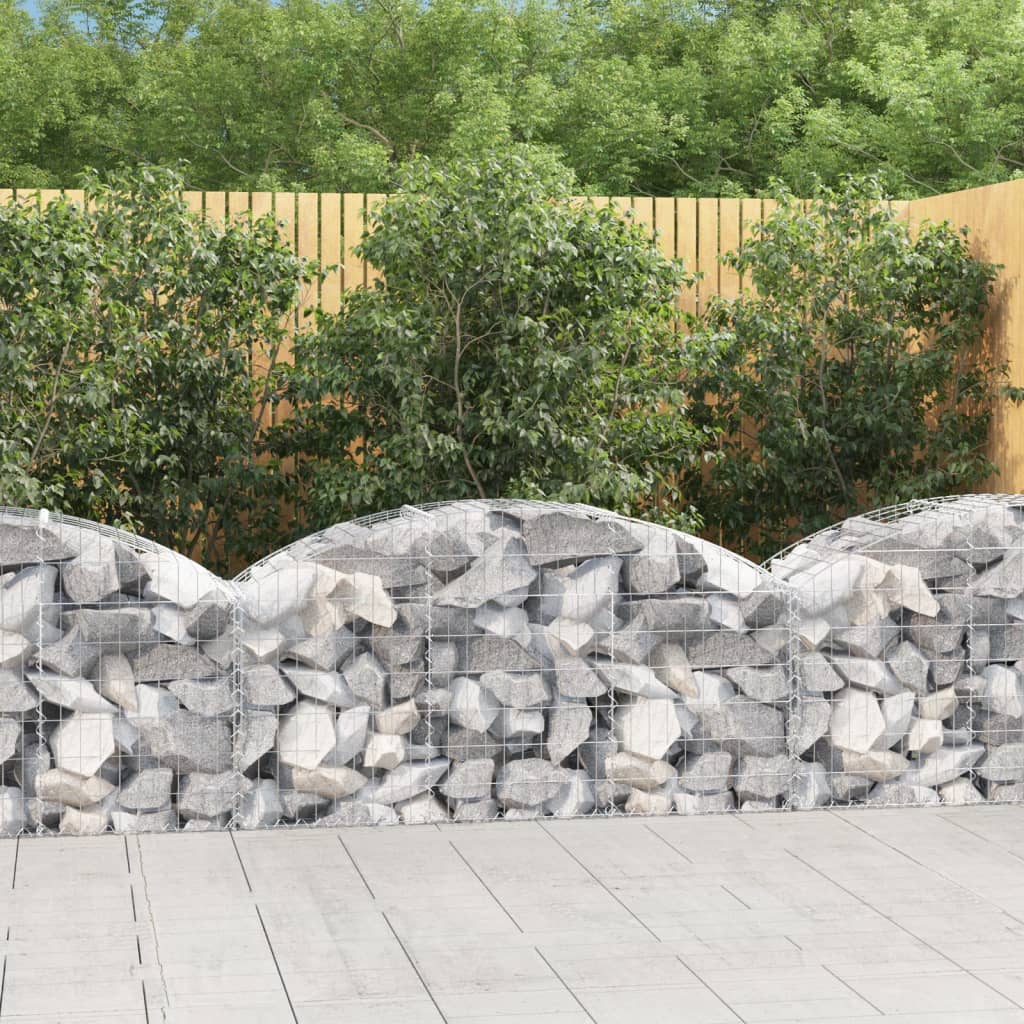8720845651169_m_en_hd_1 vidaXL Arched Gabion Basket 150x50x60/80 cm Galvanised Iron - Image 1