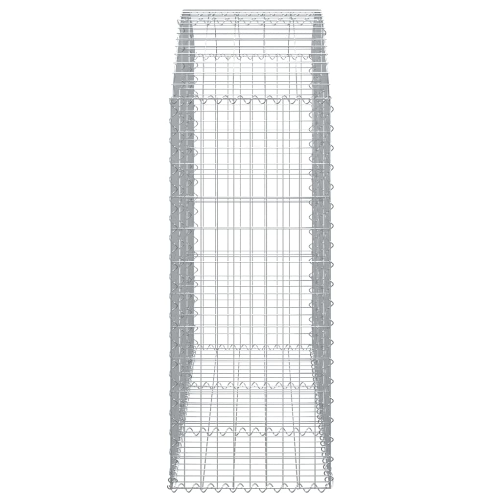 8720845651190_g_en_hd_2 vidaXL Arched Gabion Basket 150x50x120/140 cm Galvanised Iron - Image 4