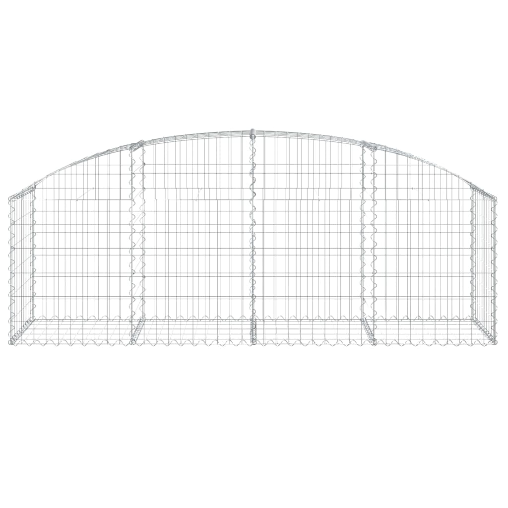 8720845651367_g_en_hd_1 vidaXL Arched Gabion Basket 200x50x60/80 cm Galvanised Iron - Image 3