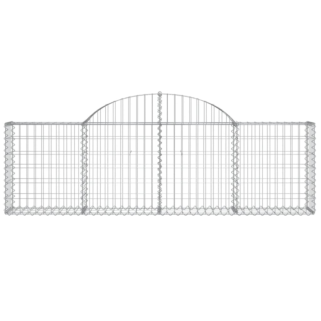 8720845651466_g_en_hd_1 vidaXL Arched Gabion Basket 200x30x60/80 cm Galvanised Iron - Image 3