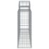 vidaXL Arched Gabion Basket 200x30x80/100 cm Galvanised Iron - Image 4