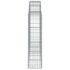 vidaXL Arched Gabion Basket 200x30x120/140 cm Galvanised Iron - Image 4