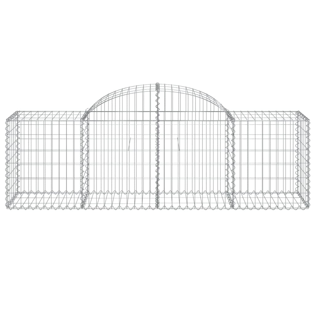 8720845651565_g_en_hd_1 vidaXL Arched Gabion Basket 200x50x60/80 cm Galvanised Iron - Image 3