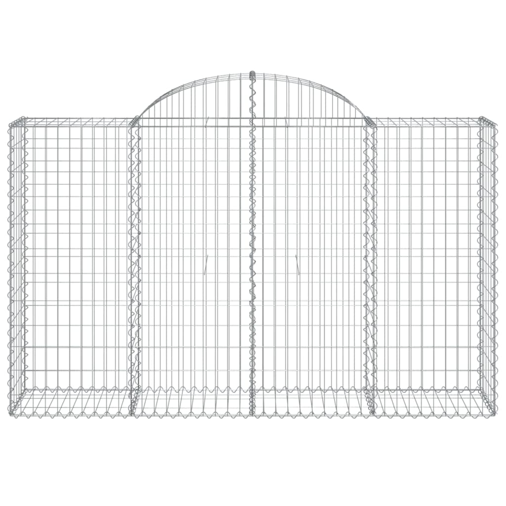 8720845651596_g_en_hd_1 vidaXL Arched Gabion Basket 200x50x120/140 cm Galvanised Iron - Image 3