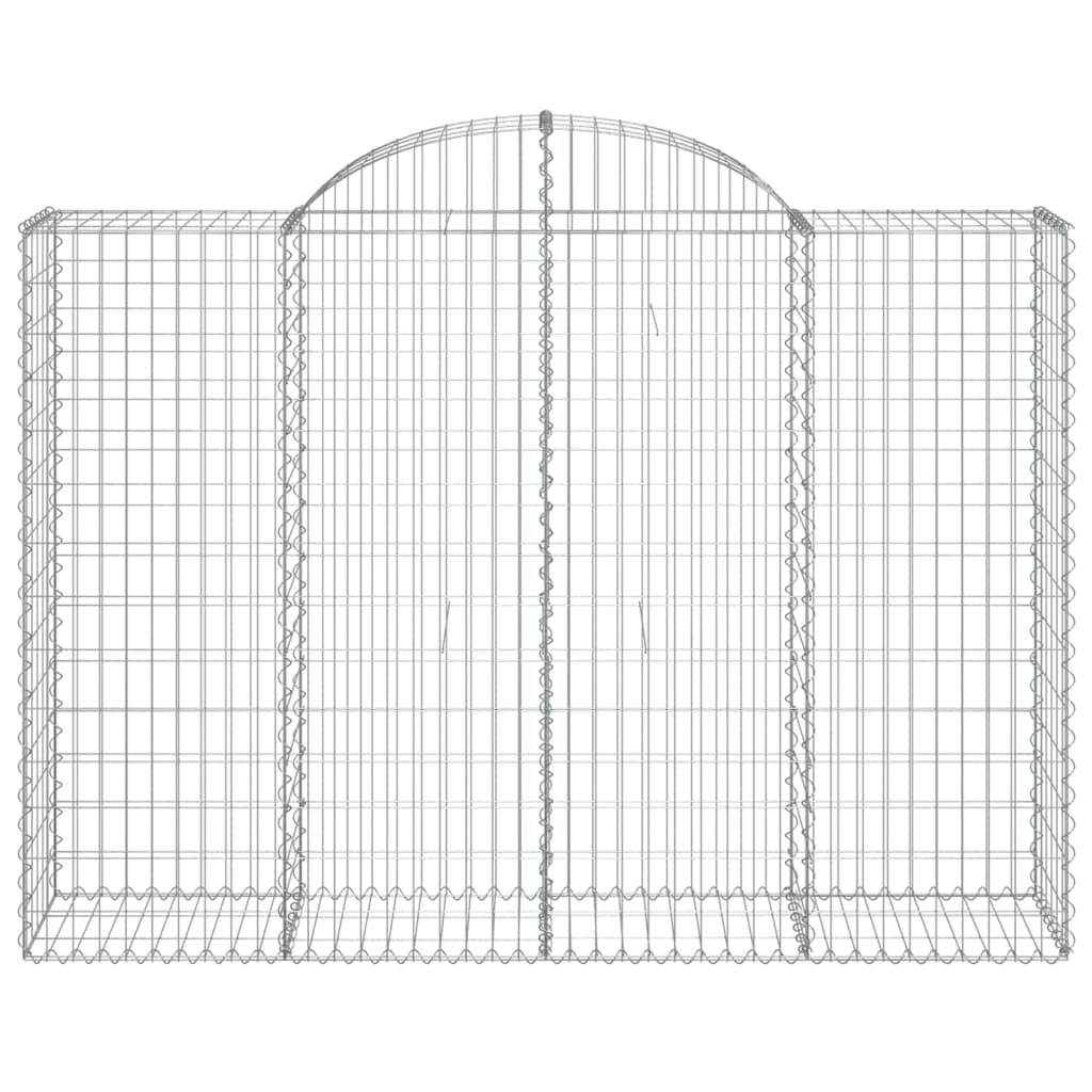 8720845651602_g_en_hd_1 vidaXL Arched Gabion Basket 200x50x140/160 cm Galvanised Iron - Image 3