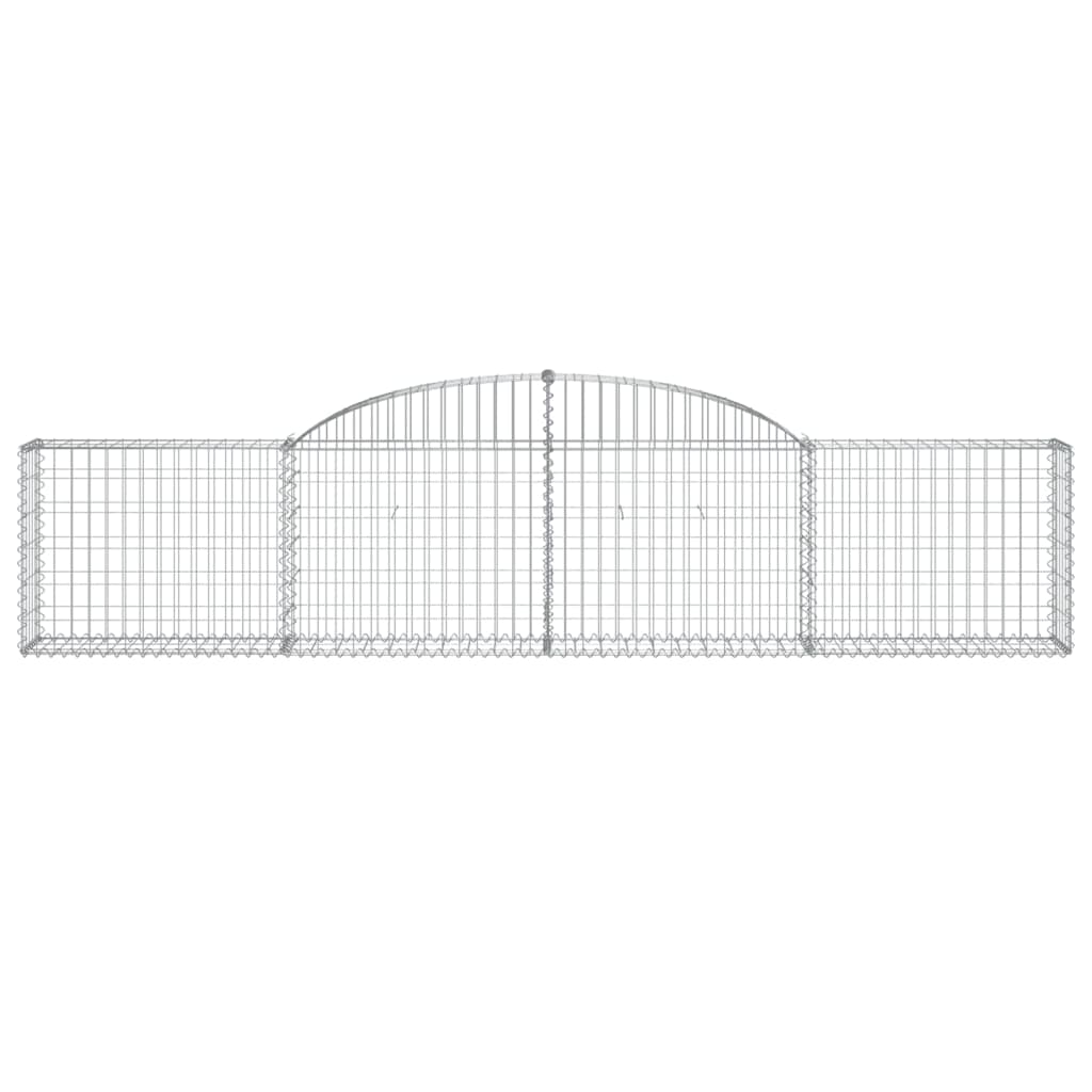 8720845651664_g_en_hd_1 vidaXL Arched Gabion Basket 300x30x60/80 cm Galvanised Iron - Image 3