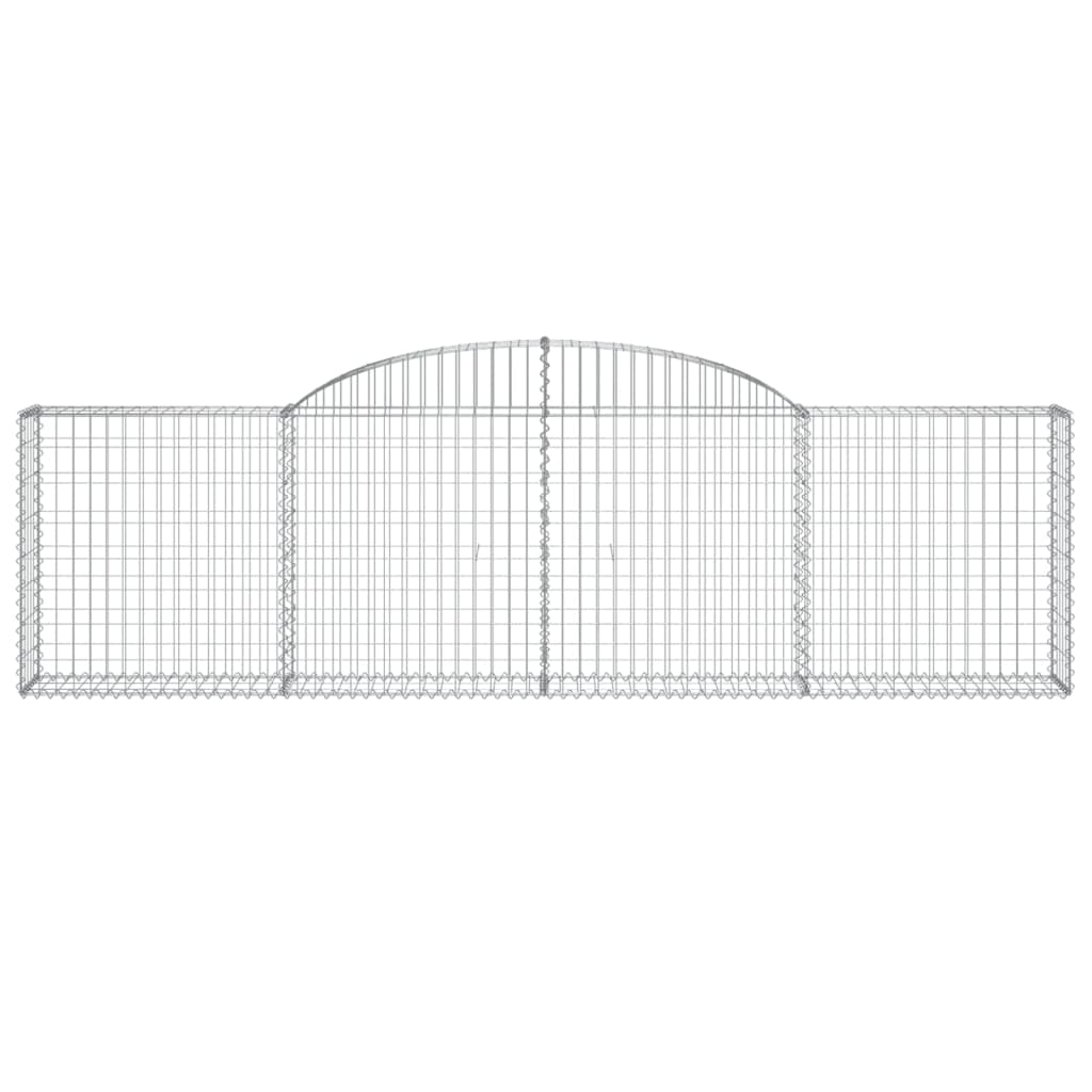 8720845651671_g_en_hd_1 vidaXL Arched Gabion Basket 300x30x80/100 cm Galvanised Iron - Image 3