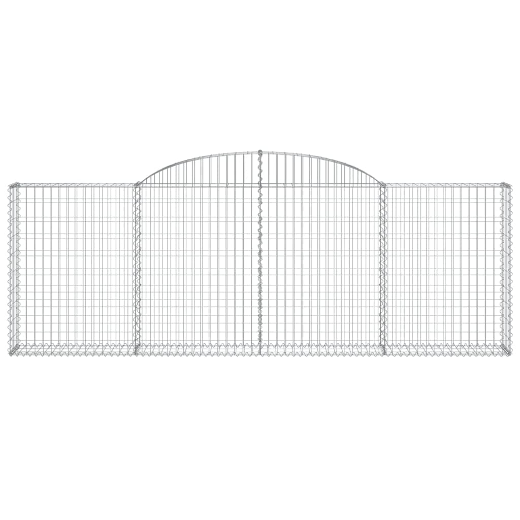 8720845651688_g_en_hd_1 vidaXL Arched Gabion Basket 300x30x100/120 cm Galvanised Iron - Image 3