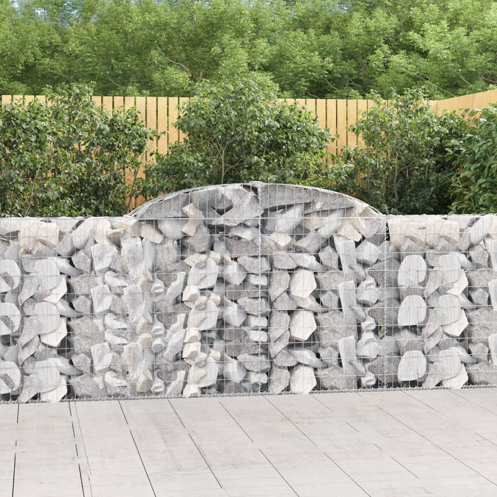 8720845651688_m_en_hd_1 vidaXL Arched Gabion Basket 300x30x100/120 cm Galvanised Iron - Image 1
