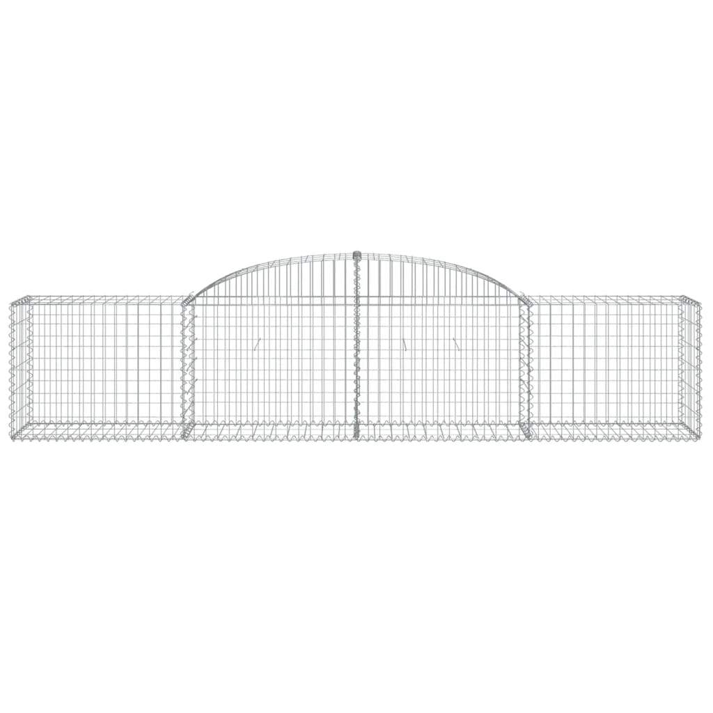 8720845651763_g_en_hd_1 vidaXL Arched Gabion Basket 300x50x60/80 cm Galvanised Iron - Image 3