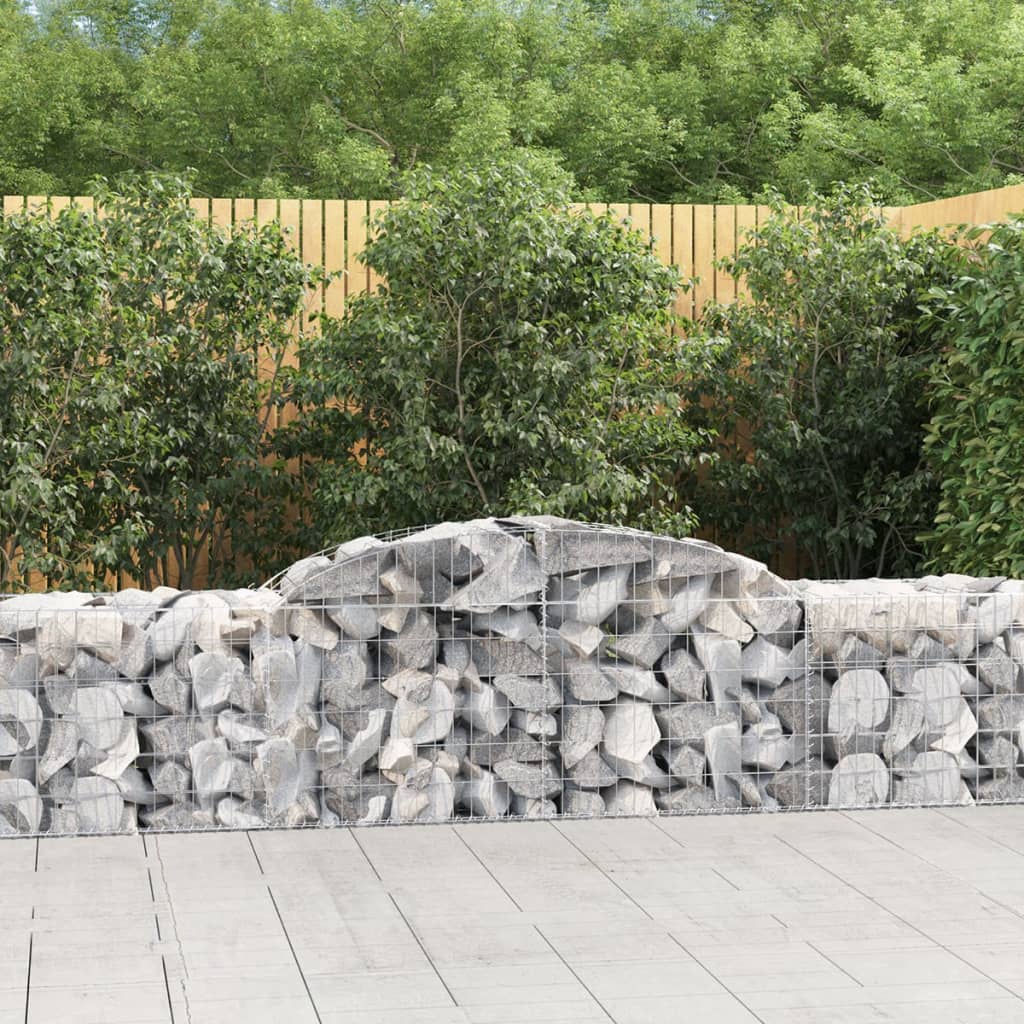8720845651763_m_en_hd_1 vidaXL Arched Gabion Basket 300x50x60/80 cm Galvanised Iron - Image 1