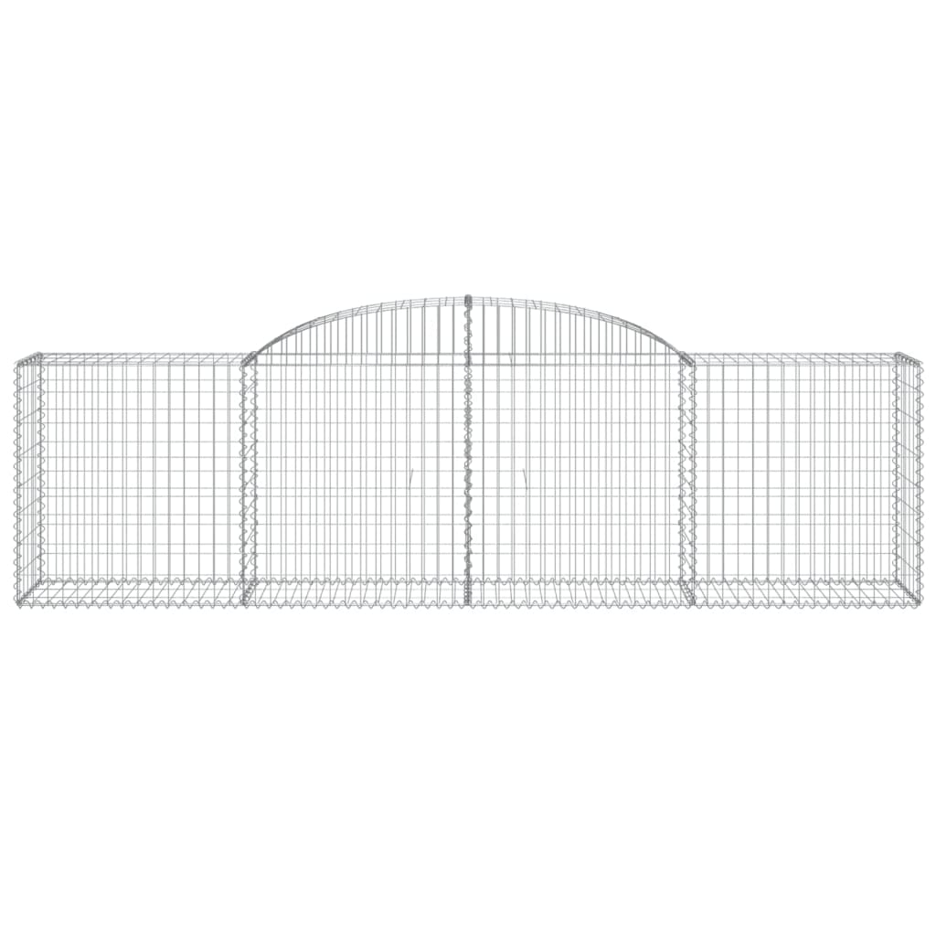 8720845651770_g_en_hd_1 vidaXL Arched Gabion Basket 300x50x80/100 cm Galvanised Iron - Image 3