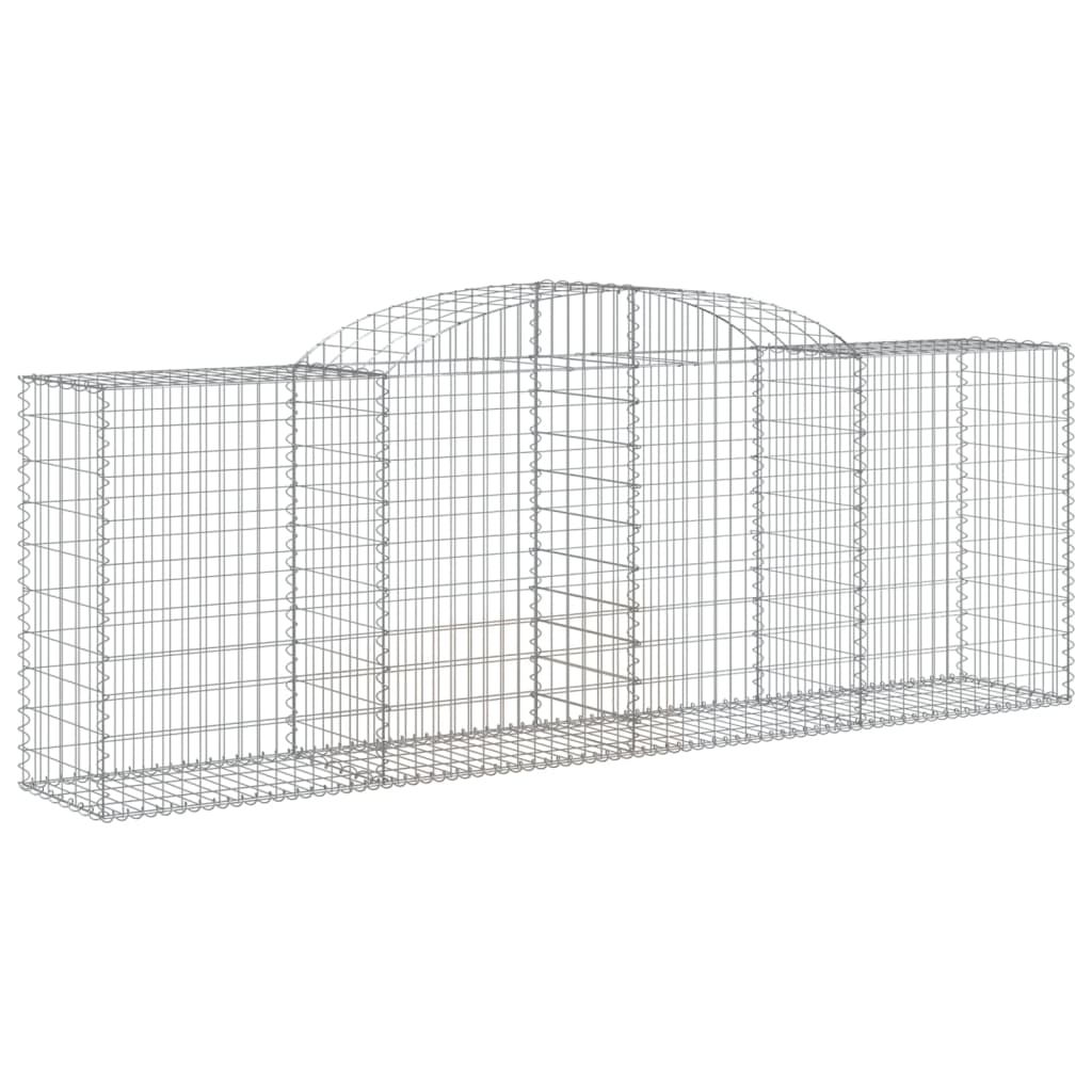8720845651787_a_en_hd_1 vidaXL Arched Gabion Basket 300x50x100/120 cm Galvanised Iron - Image 2