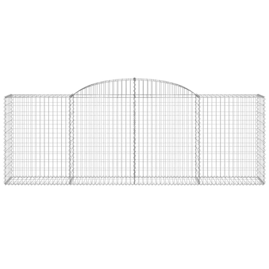 8720845651787_g_en_hd_1 vidaXL Arched Gabion Basket 300x50x100/120 cm Galvanised Iron - Image 3