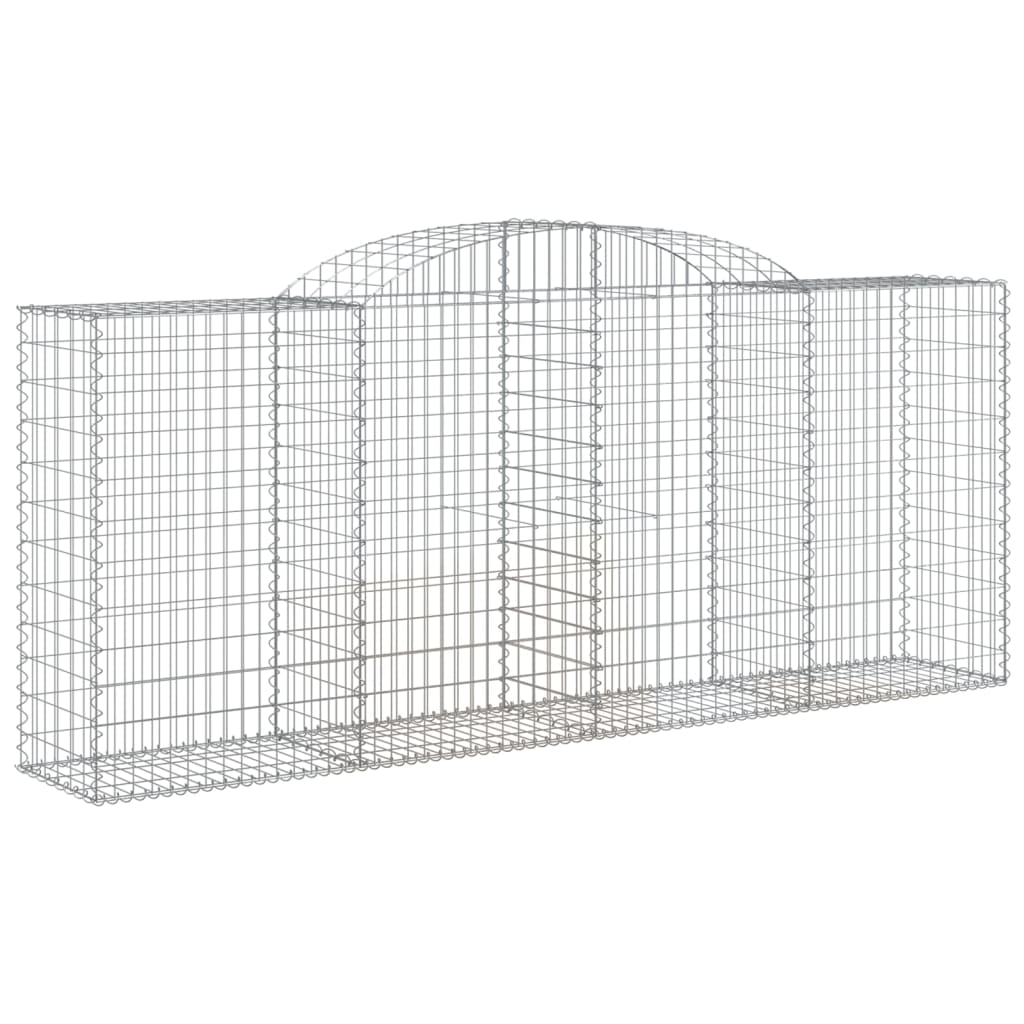 8720845651794_a_en_hd_1 vidaXL Arched Gabion Basket 300x50x120/140 cm Galvanised Iron - Image 2
