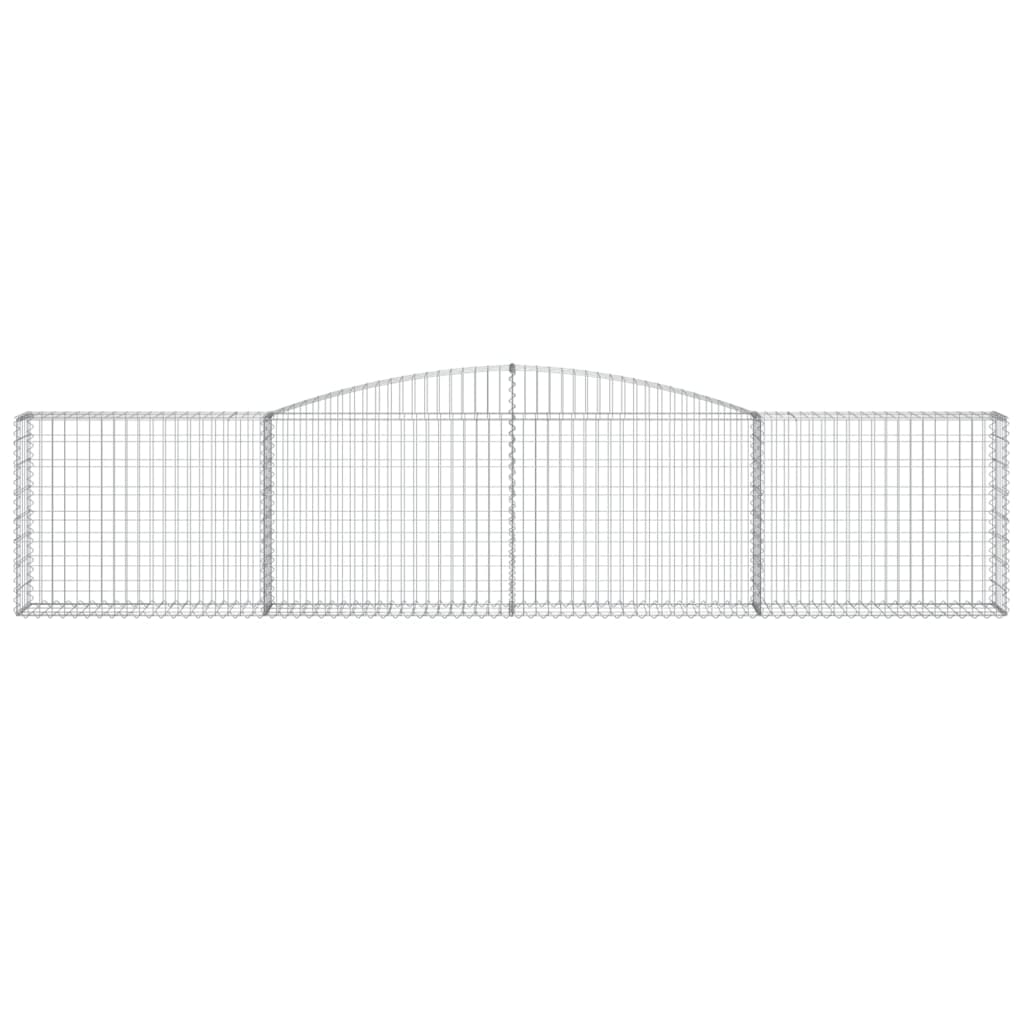 8720845651879_g_en_hd_1 vidaXL Arched Gabion Basket 400x30x80/100 cm Galvanised Iron - Image 3